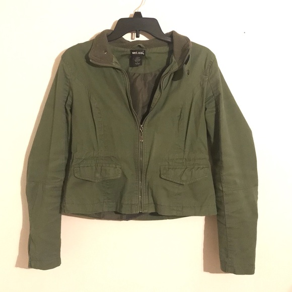 Wet Seal Green Jacket - Picture 1 of 5